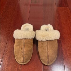 UGG Tan and Cream Women's Slippers